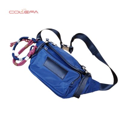 Colefa Custom Accessory Logo Phone Case Man Running Sport Waist Bag Navy Waterproof Motorcycle Navy Men's Pouch Waist Bags