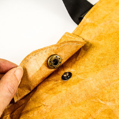 Custom DuPont Paper Handheld Lunch Bags with Logo Printing Custom-Made Thermal insulation Packaging Washable Tyvek Paper Bags