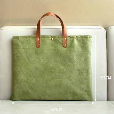 DuPont Paper Handheld Laptop Bags 14/15/16-inch Lightweight Commuting Minimalist Premium Briefcase Customization Wholesale