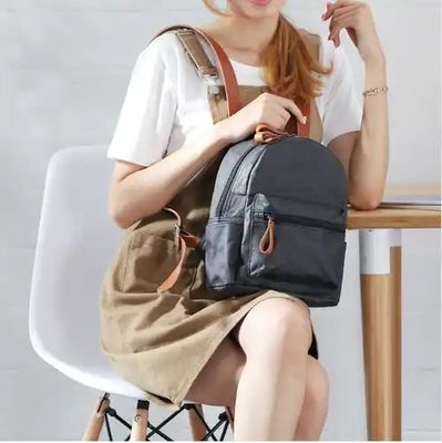 Recycled Washable Paper Backpack Eco Friendly Sustainable Waterproof Laptop Backpack