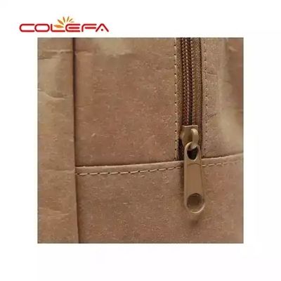 Custom Recycled Washable Paper Backpack Waterproof Strong Tough Detachable