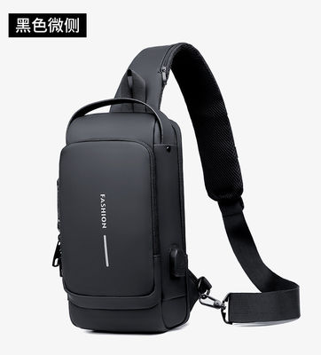 Custom Unisex Smart Lightweight Crossbody Chest Bag Waterproof Cross Bum Fanny Pack Anti Theft