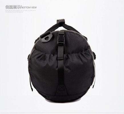 Portable Foldable Duffel Overnight Bag Cylinder Wet Dry Gym Sport Crossbody Travel Weekender