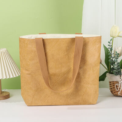 Custom-Printed DuPont Paper Bags with Logo Washable and Wrinkle-Resistant Tyvek Gift Bags Cultural and Creative Merchandise Tote Bags