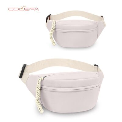 Nylon Casual Minimalist Chest Bag Orange Trendy 2026 New Style Sports Waist Bag Unisex Commuting Outing Versatile Shoulder Bag