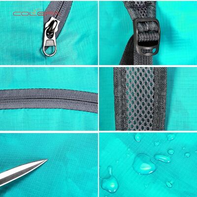 Outdoor Backpack for Sports Cycling Outings Marathon Runs Polyester Lightweight Foldable Pack Multifunctional Hiking Backpack