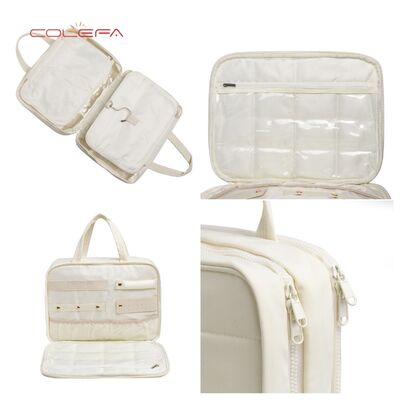 New Arrival Exclusive Large Capacity Toiletry Bag Travel Toiletry Set Cosmetic Bags Storage Travel Makeup Bag with Hanging Hook