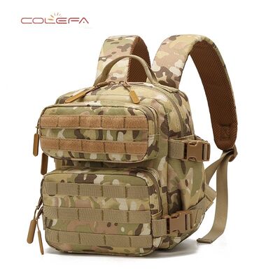 Custom Oxford Made 9L Mini Camo Backpack Fitness Fashion Sports Backpack Outdoor Sports Commuting Cycling Travel Bag with LOGO