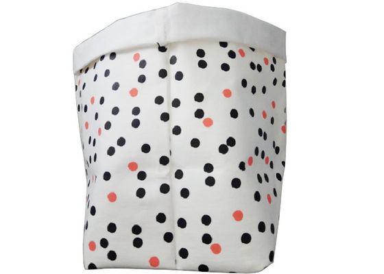 Full Printing Plant Paper Toy Washable Kraft Paper Storage Bag Custom Logo