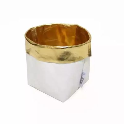 potes reutilizables ligeros de papel del almácigo de la bolsa de papel de los bolsos del almacenamiento de 0.55m m Washble Kraft