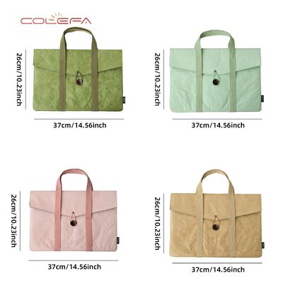 New Lightweight Handheld DuPont Paper Notebook Laptop Sleeve Inner Case Pad Storage Tyvek Bag Waterproof Durable Business Bag