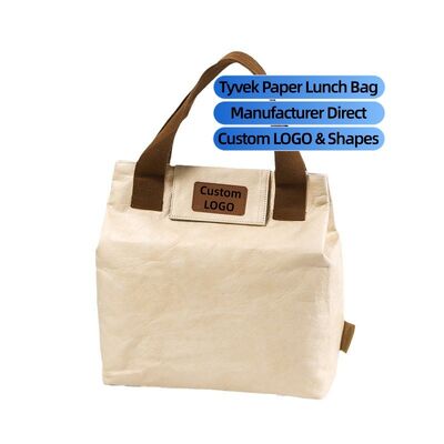 Bolsas de comida de papel aisladas de DuPont de papel de aluminio de papel de aluminio en el interior bolsas de comida de papel de mano de Tyvek al por mayor con logotipo personalizado