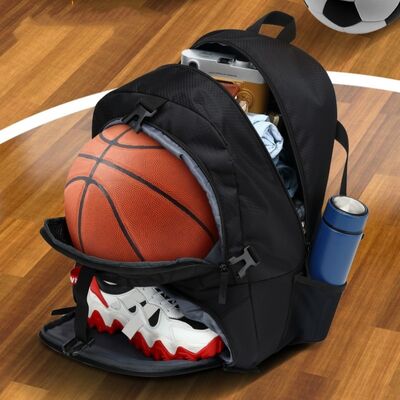 Customized Nylon Waterproof Basketball Training Backpack Outdoor Travel Leisure Bag Soccer Backpack Student Laptop Backpacks