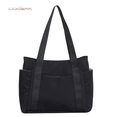 Bolso de Mujer Estilo Japonés Color Sólido Bolso Tote Gran Capacidad Bolso de Hombro Casual Minimalista Bolso de Mamá Bolso de Lona
