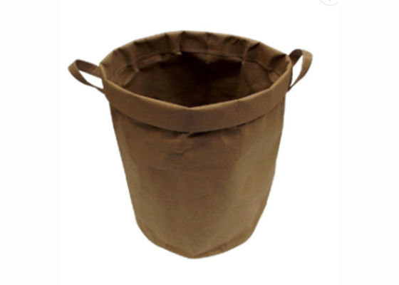 El almacenamiento de encargo del papel de Kraft del color empaqueta bolsos lavables durables del almacenamiento